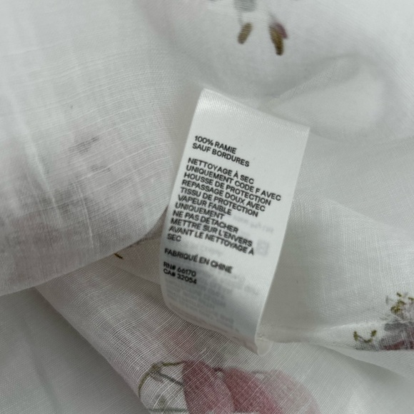 Zimmermann Dancer Floral Blouse size AU 2 No neck Tie Excellent Condition - Picture 9 of 9